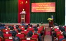 HUYỆN ỦY THỌ XUÂN: HỘI NGHỊ TỔNG KẾT CÔNG TÁC XÂY DỰNG ĐẢNG NĂM 2023, TRIỂN KHAI NHIỆM VỤ NĂM 2024
