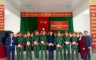 XÃ XUÂN HÒA TỔ CHỨC LỄ TIỄN THANH NIÊN LÊN ĐƯỜNG NHẬP NGŨ NĂM 2024