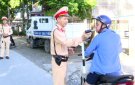 CÔNG AN HUYỆN THỌ XUÂN: THỰC HIỆN CÁC GIẢI PHÁP ĐẢM BẢO ATGT DỊP NGHỈ QUỐC KHÁNH 2/9