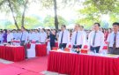 BÍ THƯ TỈNH ỦY ĐỖ TRỌNG HƯNG DỰ LỄ KHAI GIẢNG NĂM HỌC MỚI 2024-2025 TẠI TRƯỜNG THPT LÊ LỢI 