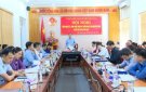 UBND HUYỆN THỌ XUÂN: HỘI NGHỊ THẨM ĐỊNH, XÉT CÔNG NHẬN THÔN NTM KIỂU MẪU NĂM 2024