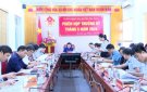 UBND HUYỆN THỌ XUÂN: PHIÊN HỌP THƯỜNG KỲ THÁNG 5/2024