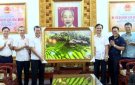 BAN THƯỜNG VỤ HUYỆN ỦY BÁ THƯỚC: THĂM VÀ LÀM VIỆC VỚI HUYỆN THỌ XUÂN