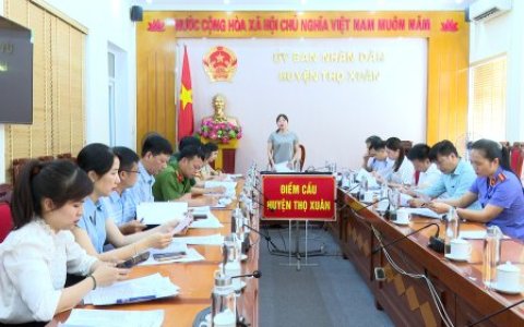 BAN PHÁP CHẾ HĐND HUYỆN THỌ XUÂN: PHIÊN HỌP THẨM TRA CÁC BÁO CÁO CỦA UBND HUYỆN VÀ CÁC NGÀNH, TRÌNH KỲ HỌP THỨ 14, HĐND HUYỆN KHOÁ XX, NHIỆM KỲ 2021-2026