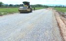 ĐẨY NHANH TIẾN ĐỘ THI CÔNG TUYẾN ĐƯỜNG TỪ THỊ TRẤN THỌ XUÂN ĐI TRUNG TÂM HÀNH CHÍNH MỚI CỦA HUYỆN THỌ XUÂN  