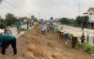 Xã Xuân Hòa tiếp tục chỉnh trang đường làng, ngõ xóm, tổng dọn vệ sinh môi trường, vừa tạo cảnh quan sáng – xanh - sạch - đẹp.