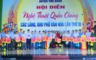 UBND HUYỆN THỌ XUÂN: KHAI MẠC HỘI DIỄN NGHỆ THUẬT QUẦN CHÚNG CÁC LÀNG, KHU PHỐ VĂN HÓA LẦN THỨ XI NĂM 2024