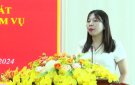 UBKT HUYỆN UỶ THỌ XUÂN: SƠ KẾT CÔNG TÁC KIỂM TRA, GIÁM SÁT 6 THÁNG ĐẦU NĂM, TRIỂN KHAI NHIỆM VỤ TRỌNG TÂM 6 THÁNG CUỐI NĂM 2024
