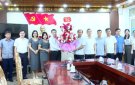 CÁC ĐỒNG CHÍ LÃNH ĐẠO HUYỆN THỌ XUÂN CHÚC MỪNG NGÀY TRUYỀN THỐNG NGÀNH TUYÊN GIÁO CỦA ĐẢNG 1/8  
